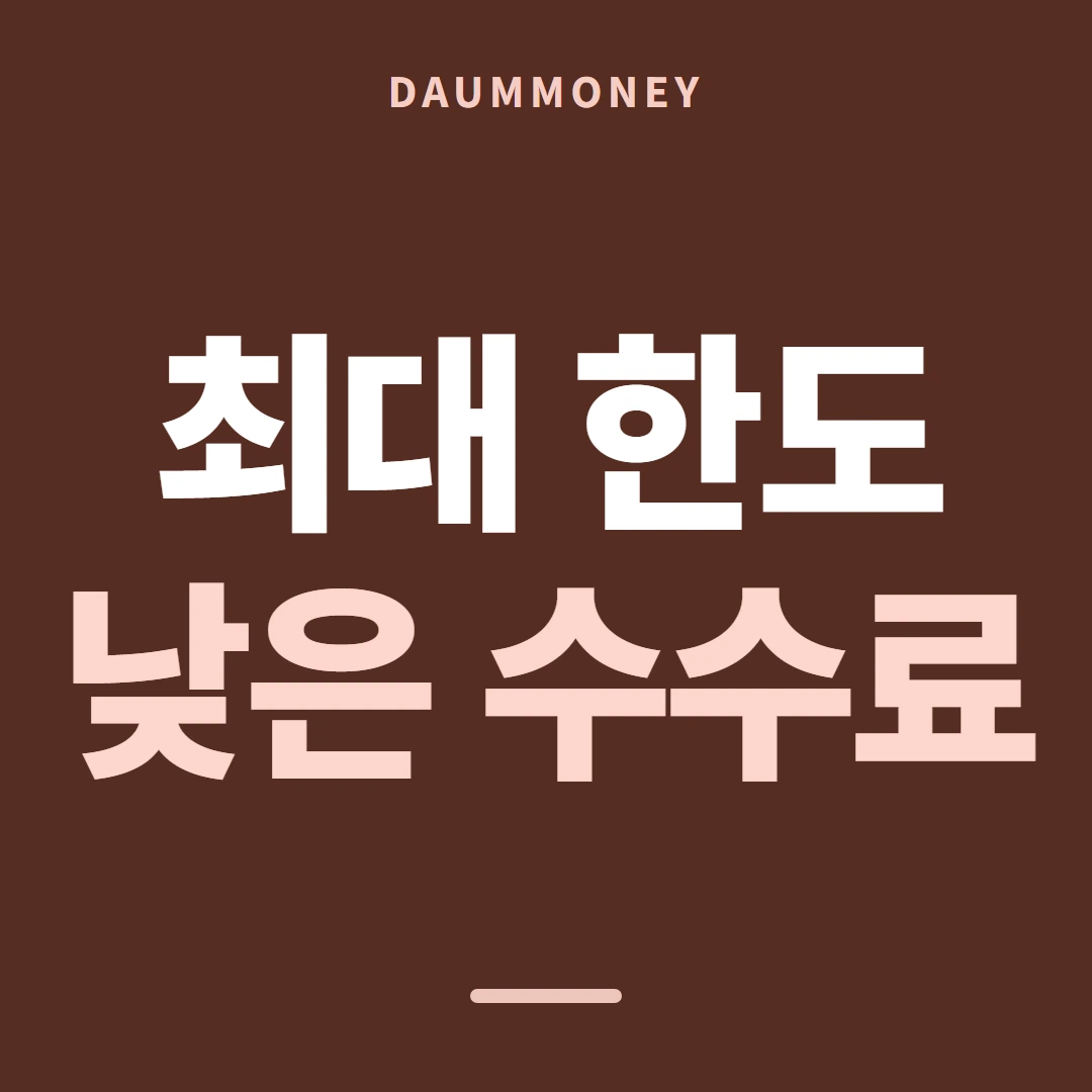 다음머니 온라인 카드현금화 승인 문자 화면 안내 배너